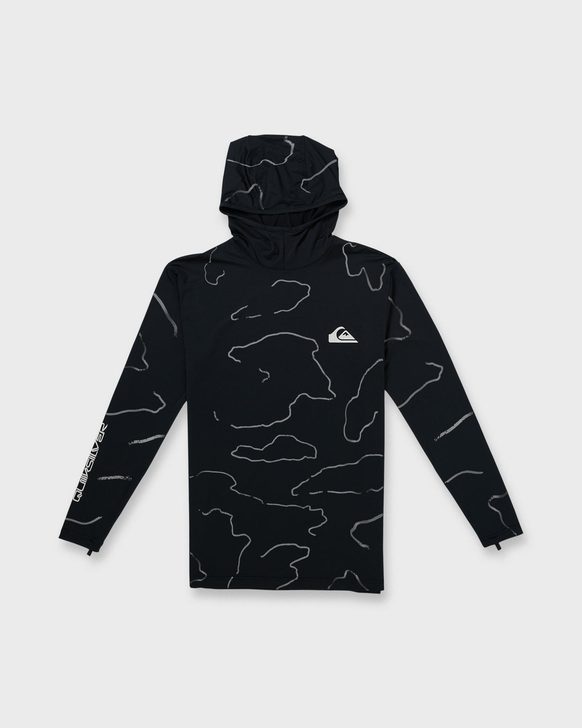 Everyday Hooded Surf Tee - Black | Quick SilverPopular