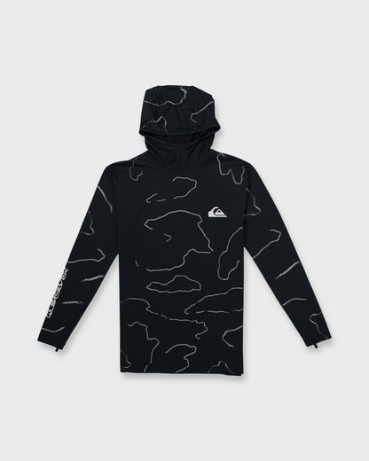 Everyday Hooded Surf Tee - Black | Quick SilverPopular