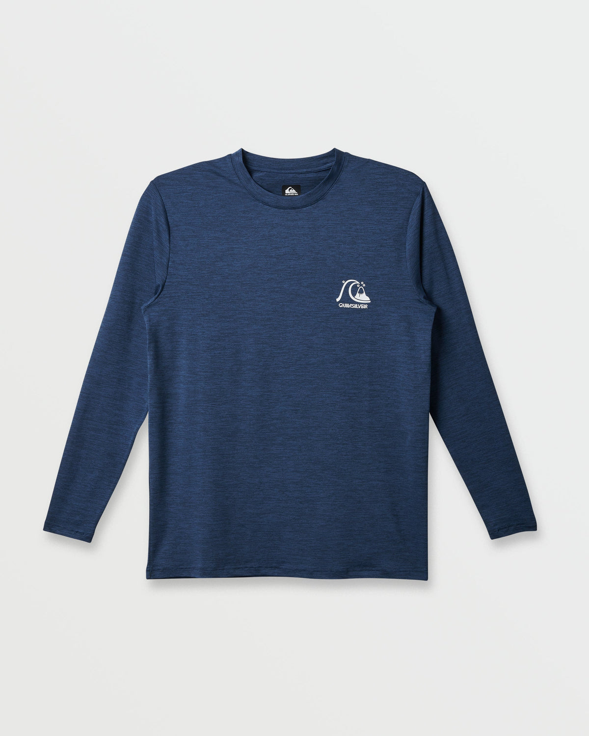 DNA Logo Surf Long Sleeve Surf Tee - Navy Heather | Quick SilverNew