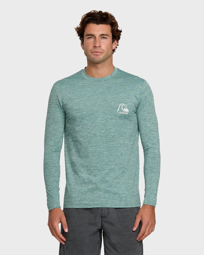 DNA Logo Surf Long Sleeve Surf Tee - Jade Heather | Quick SilverRecommended