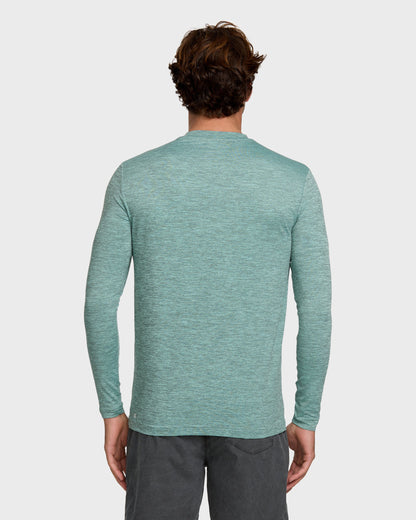 DNA Logo Surf Long Sleeve Surf Tee - Jade Heather | Quick SilverRecommended