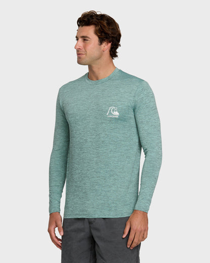 DNA Logo Surf Long Sleeve Surf Tee - Jade Heather | Quick SilverRecommended