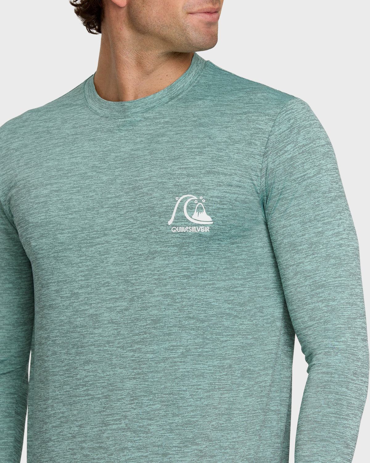DNA Logo Surf Long Sleeve Surf Tee - Jade Heather | Quick SilverRecommended