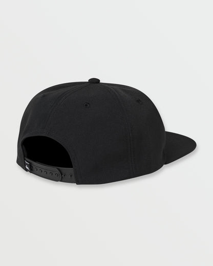 DNA Bubble Snapback Hat - Black | Quick SilverClassic