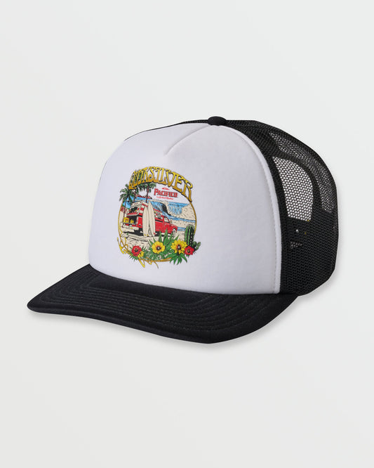 Quiksilver x Pacifico Baja Beach Trucker Hat - White | Quick SilverTop Pick
