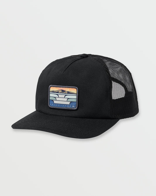 Woodsy Trucker Hat - Black | Quick SilverPremium