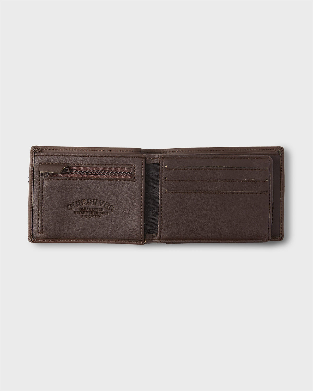 Mack 2 Wallet - Chocolate Brown | Quick SilverPremium
