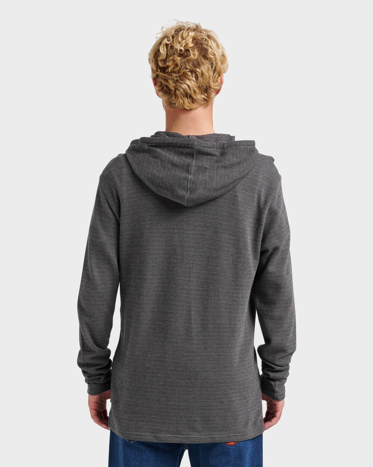 Vista Long Sleeve Hood - Graystone | Quick SilverTrusted