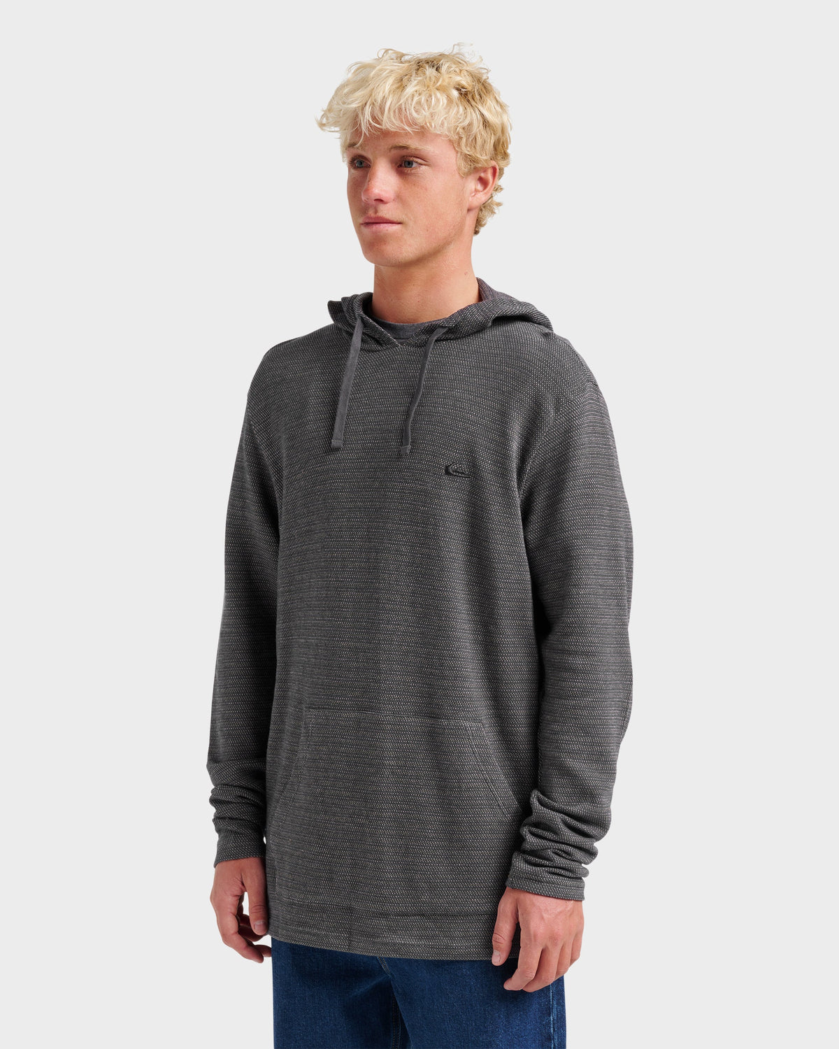 Vista Long Sleeve Hood - Graystone | Quick SilverTrusted