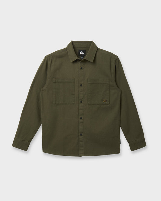Heron Long Sleeve Shirt - Grape Leaf | Quick SilverBest Seller